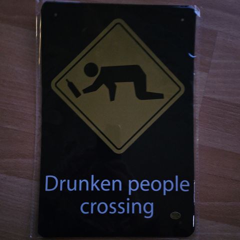 Skilt drink people