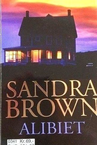 Sandra Brown: "Alibiet". Paperback