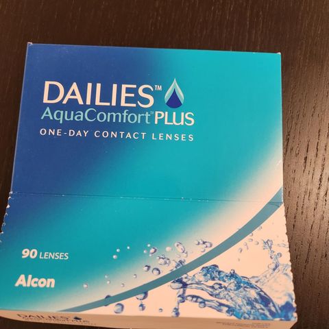 Dailies AquaComfort PLUS. 88stk +4.00