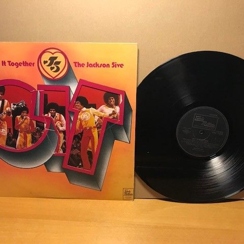 Vinyl, Michael Jackson, Get it together The Jacksons 5ive, STML 11243