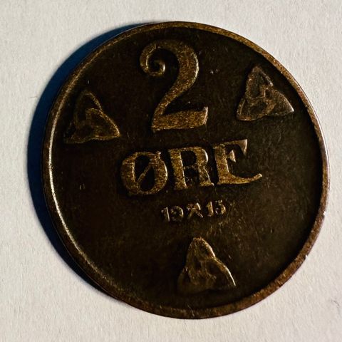 2 øre 1913-Norge  (2784 AF)