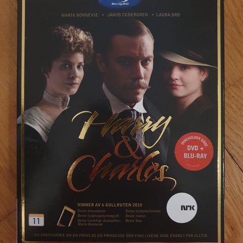 HARRY & CHARLES Utgått Norsk serie BLU-RAY OG DVD I PLAST