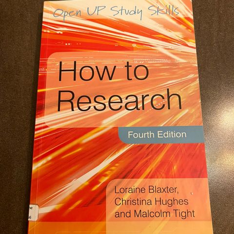 How to research