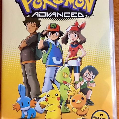 Pokemon Advanced : Krypskytteren Dvd 🔥Som ny! 🇳🇴tale