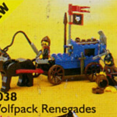 lego castle 6038 «wolfpack renegades»