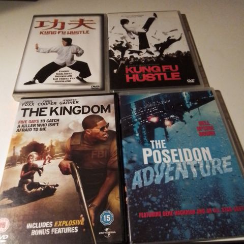 Kingdom- Poseidon Adventure- Kung Fu Hustle-Kemper- wraith of Titans