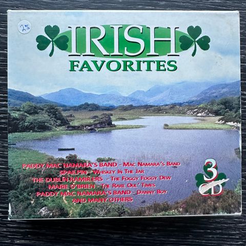 CD-boks Irish favorites  (3 cd)