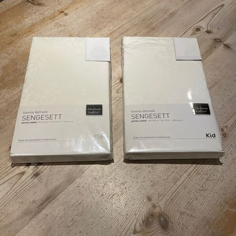 2 X Vienna Damask sengesett