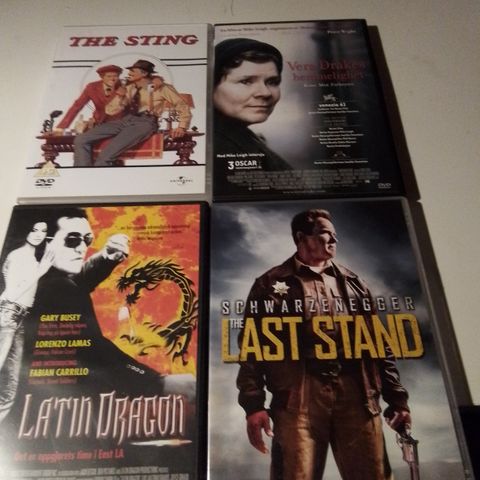 Latin Dragon- Last Stand- The Sting (stikket)- Vera Drakes Hemmelighet