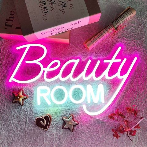 Neonskilt Beauty Room