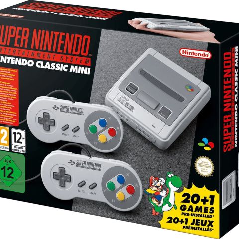 Nintendo super Nintendo classic mini Snes konsoll