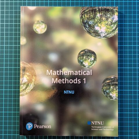 Pensumbok i IMAT1001: Mathematical Methods 1