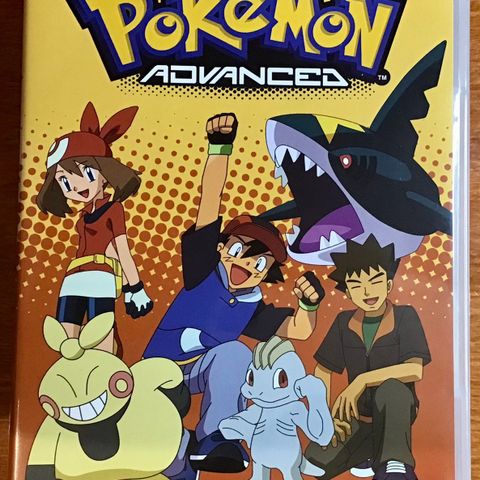 Pokemon Advanced : Sharpeddangrep Dvd 🔥Som ny! 🇳🇴tale