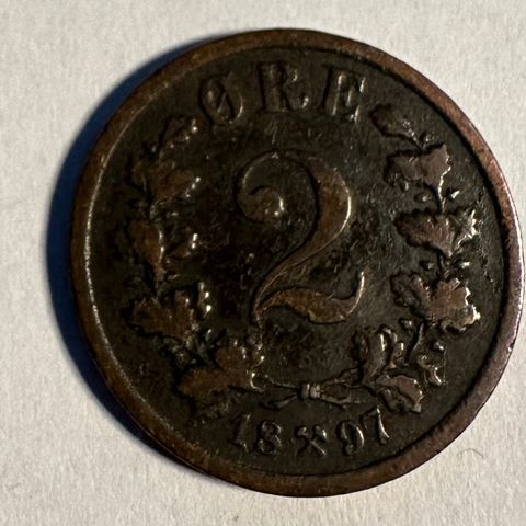 2 øre Norge 1997   (2785 AF)