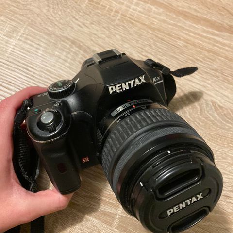 Pentax k-x speilrefleks kamera