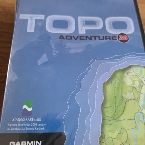 TOPO Adventure kart til Garmin GPS