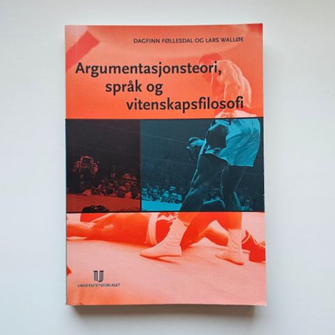 Argumentasjonsteori, språk og vitenskapsfilosofi (universitetsforlaget)