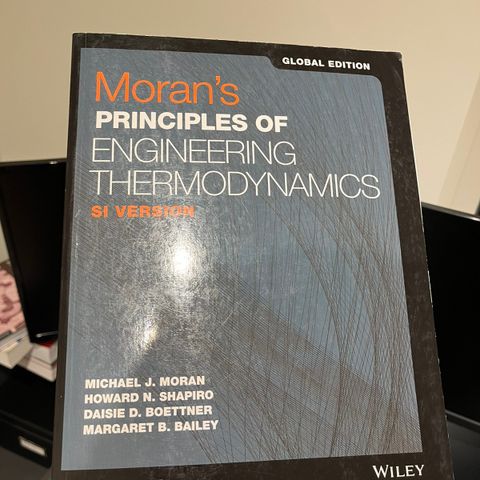 Moran’s Principles of Engineering Thermodynamics