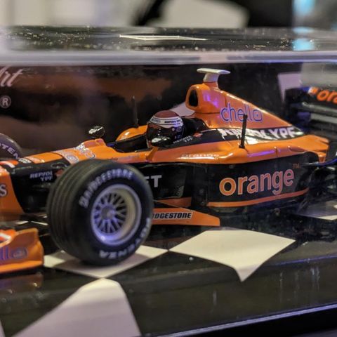 Arrows F1 Showcar 2000 Verstappen ( 1/43 ) modellbil