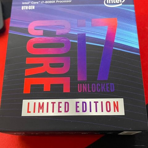 Intel Core i7 8086K Special Edition