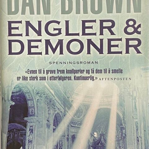 Dan Brown: "Engler & Demoner"