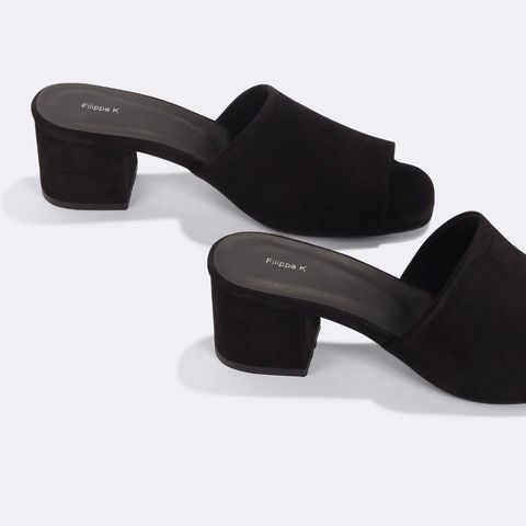 Filippa K Loreen Suede Mule, str 39. Minimalt brukt, ny pris 2300,-