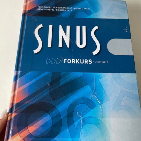 Sinus forkurs grunnbok og oppgavebok (2016)