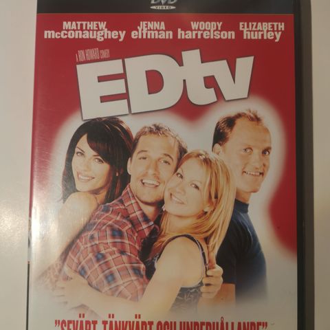 EDtv (DVD 1999, norsk tekst)