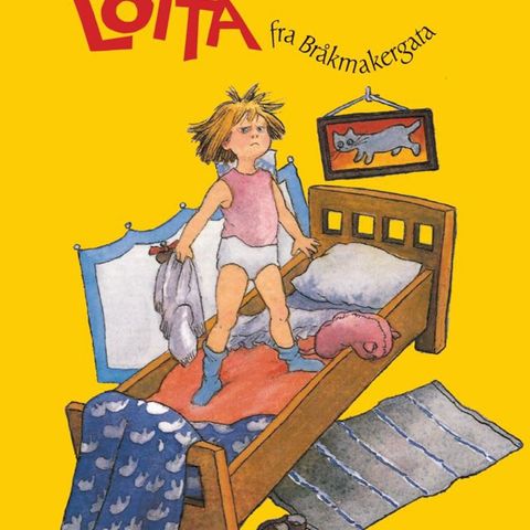 Lotta fra Bråkmakergata. Barnebøker Astrid Lindgren