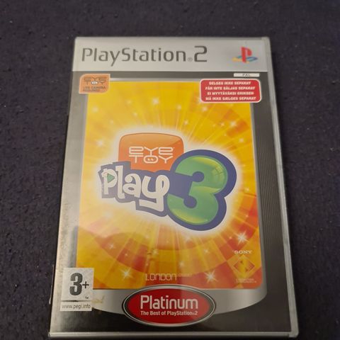 Eye Toy Play 3 Platinum PS2
