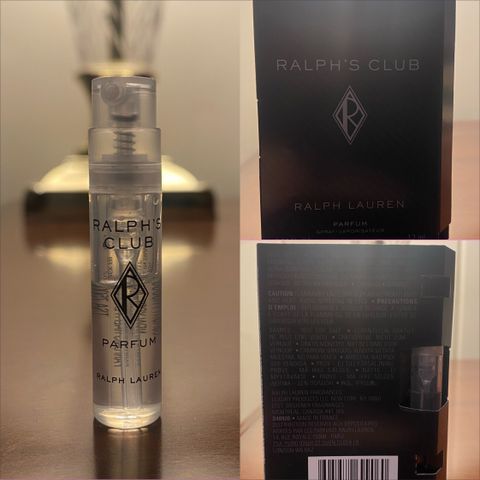 Ralph Lauren - Ralphs Club - Parfum - parfymeprøve 1.2 ml med etui