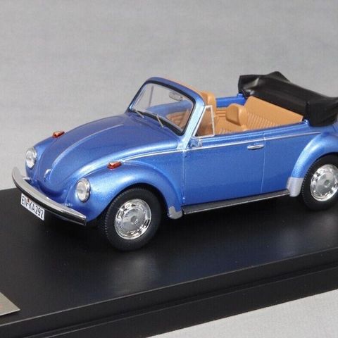 Volkswagen Beetle Convertible 1973 ( 1/43 ) modellbil