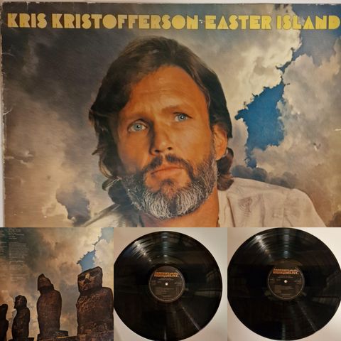 KRIS KRISTOFFERSEN  / EASTER ISLAND 1978 - VINTAGE/RETRO LP-VINYL (ALBUM)