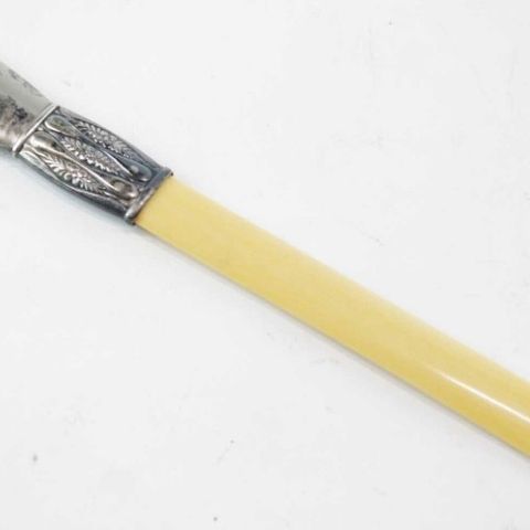 Brevkniv alpakka nysølv retro vintage 25 cm