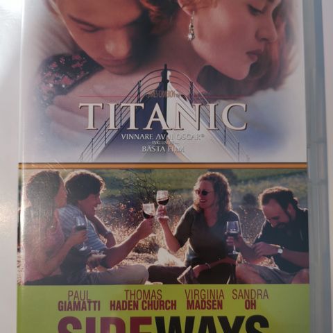 Titanic / Sideways (DVD, norsk tekst)