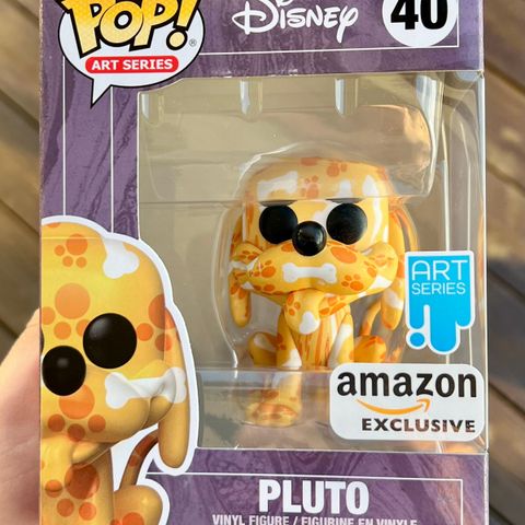 Funko Pop! Pluto (Art Series) | Disney (40) Excl. to AMZ