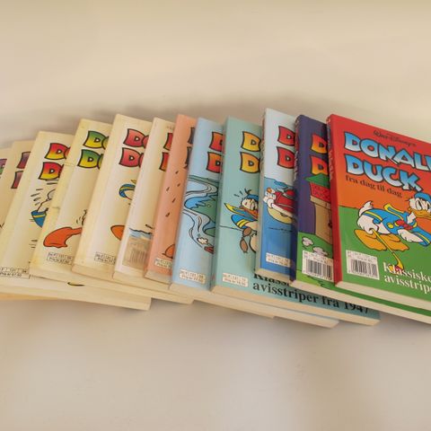 Donald Duck Klassiske_avisstriper 1938-1947 (nr. 1-10) og 1949-1951 (nr. 12-14)