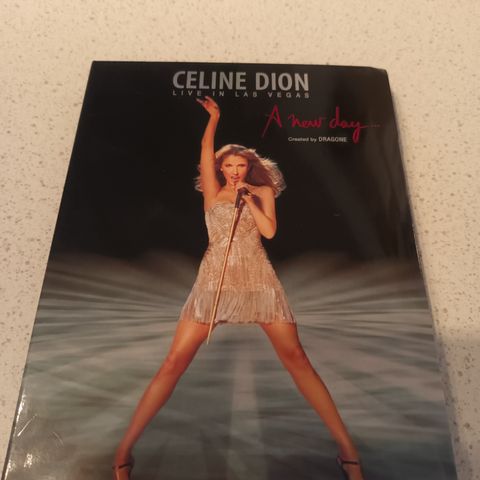 "CELINE DION" - 2 stk. musikk-DVD´er