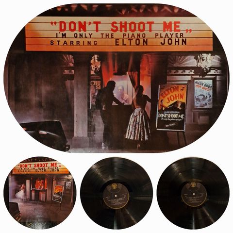 ELTON JOHN  / "DON'T SHOOT ME,, I'M ONLY THE PIANO PLAYER 1972