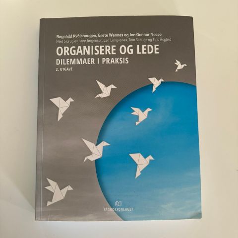 Organisere og lede