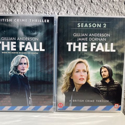 The Fall (Season 1 og 2) DVD - Norsk tekst.