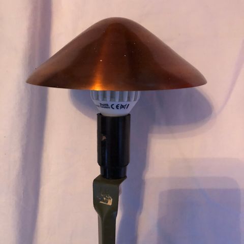 Retro lampe/Kobber lampe