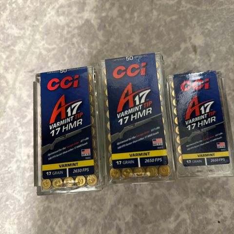 CCI A17 Varmint Tip 17 hmr byttes i Gamepoint