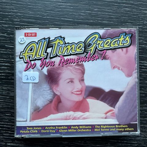 CD-boks All time Greats (2 cd) - diverse artister