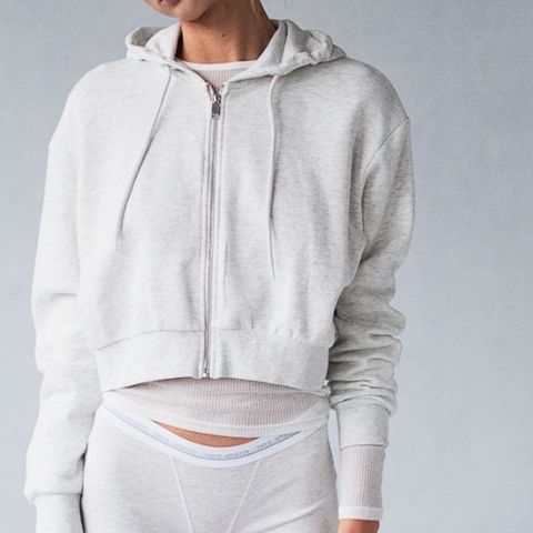 Cropped hettegenser hoodie