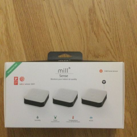 Ny Mill Sense Smart Klimasensor 3-pk.