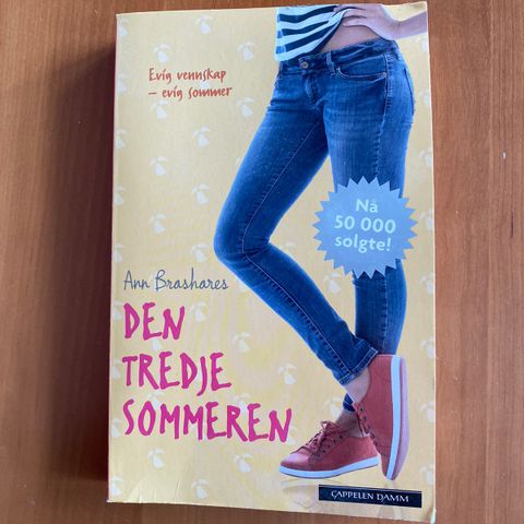 Jenter i jeans - Den tredje sommeren - av Ann Brashares - ungdom bok