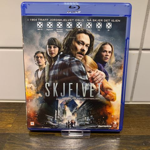 Skjelvet bluray