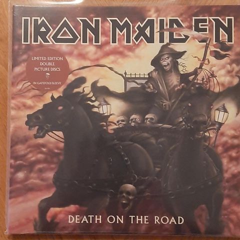 Iron maiden,death on the road picture disc
