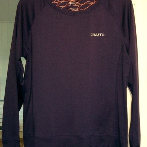 Sporty Craft aubergine treningstopp str L 42/44